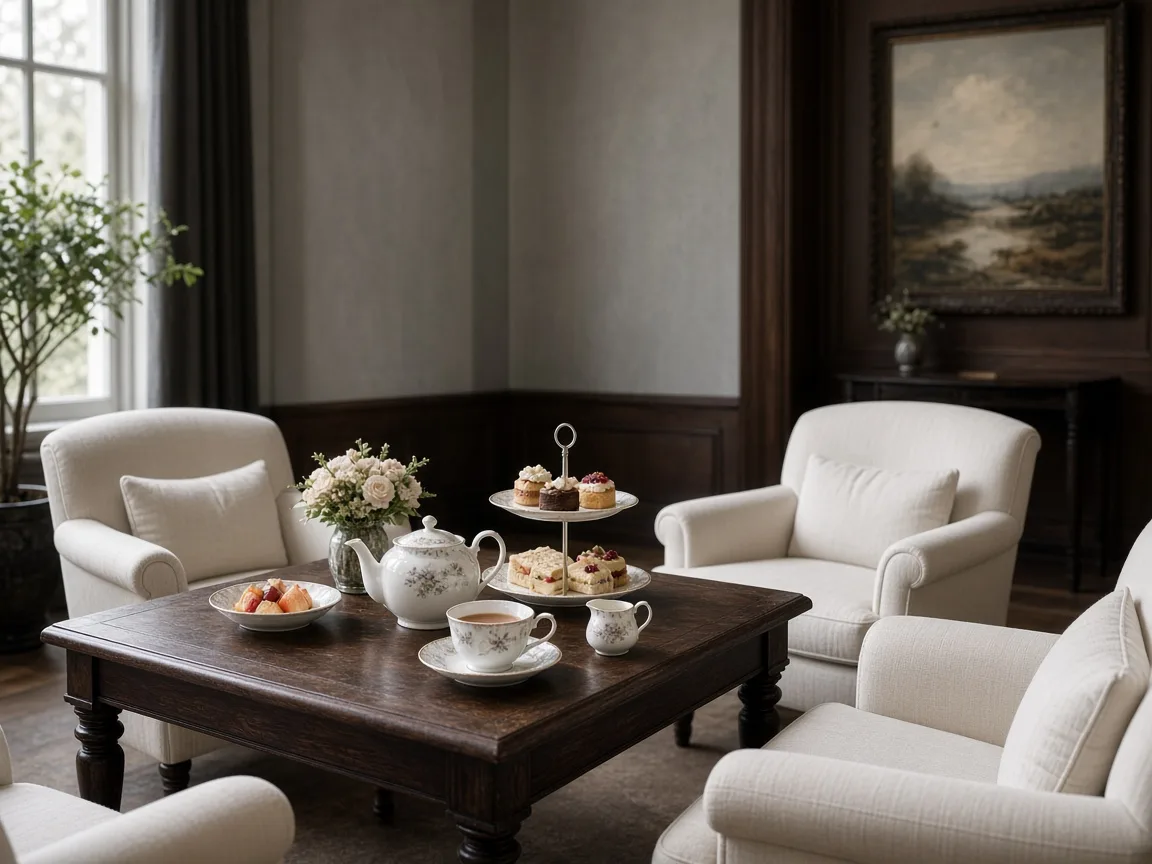 Afternoon tea at Wexford Residence