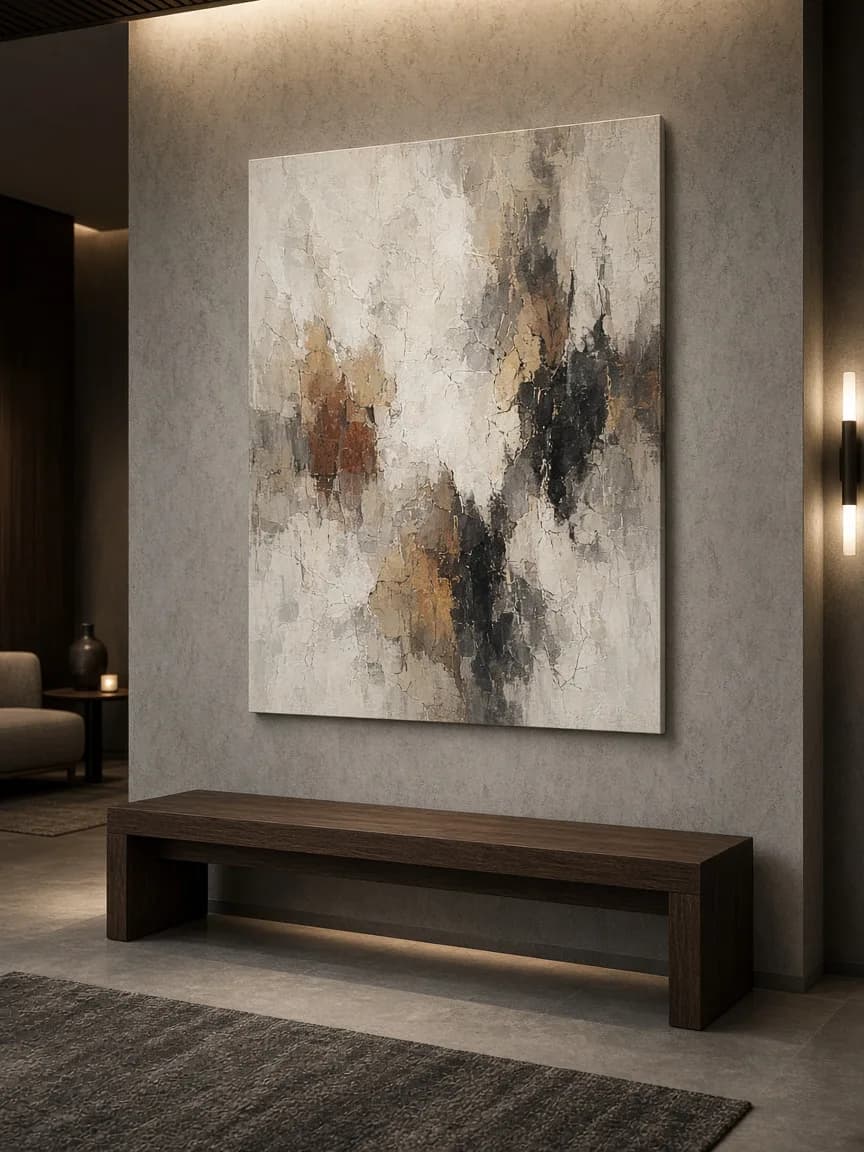 Works on the walls